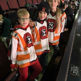 les élèves de la 3e à la 6e année ont eu la chance d’assister à une joute des 67’s d’Ottawa au Centre Canadian Tire